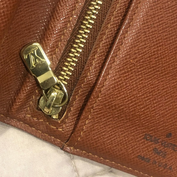 LOUIS VUITTON Monogram Kisslock Bifold Full Length Wallet Clutch - Picture 10 of 17